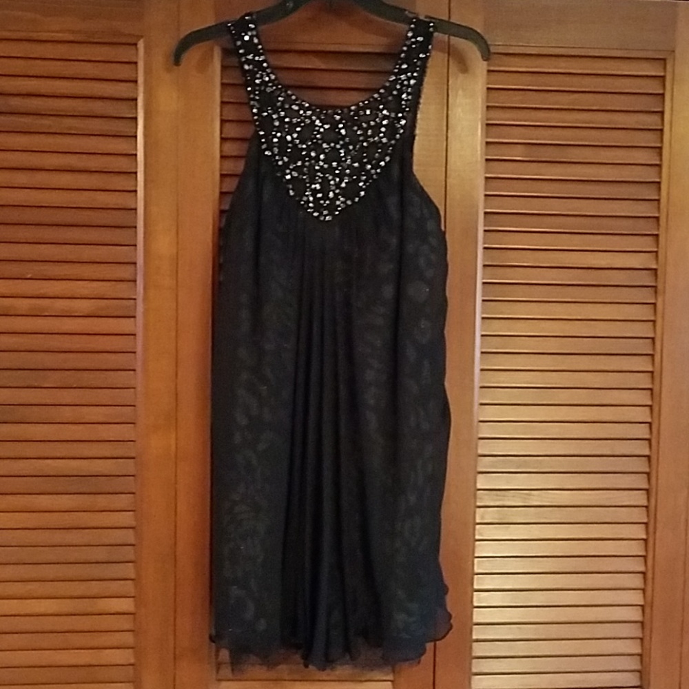 BCBG Little black dress. Like new!